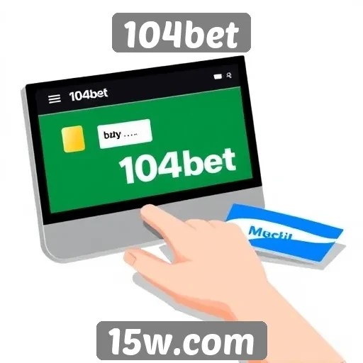 Métodos de pagamento disponíveis no 104bet